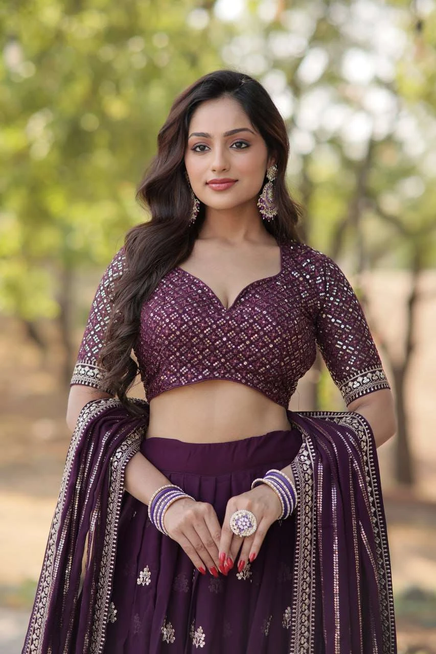 Vardan Ethnic Lw 7108 Faux Blooming Wholesale Lehenga — Wholesale Lehenga, MPA wholesale from Surat - Gallery Image 2